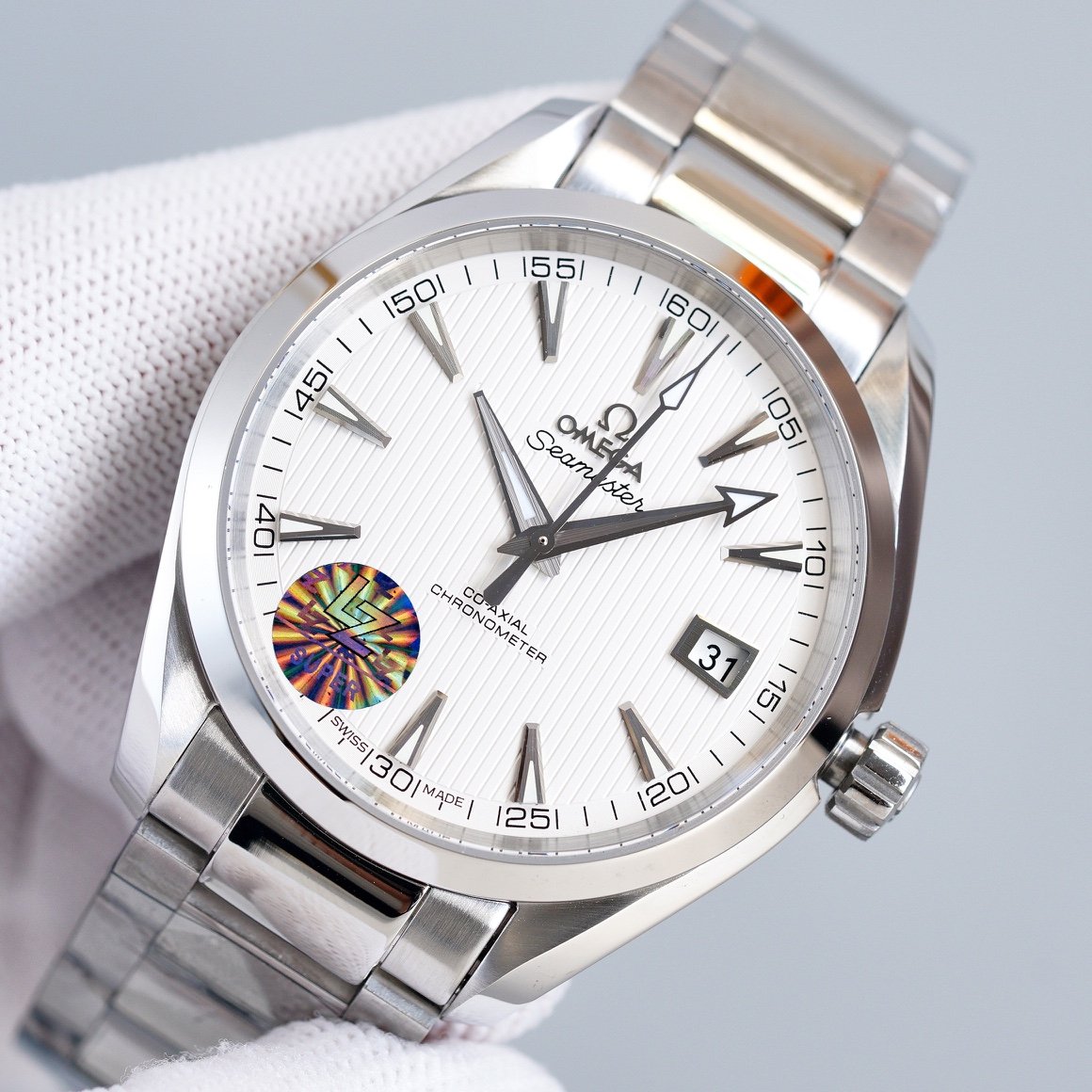 SEAMASTER AQUA TERRA 150M CO-AXIAL WHITE DIAL