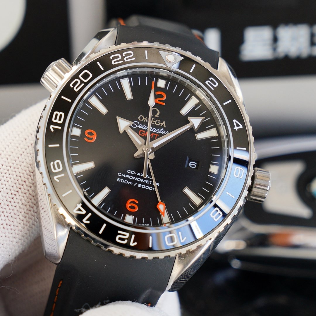 SEAMASTER PLANET OCEAN 600 GMT STEEL CASE