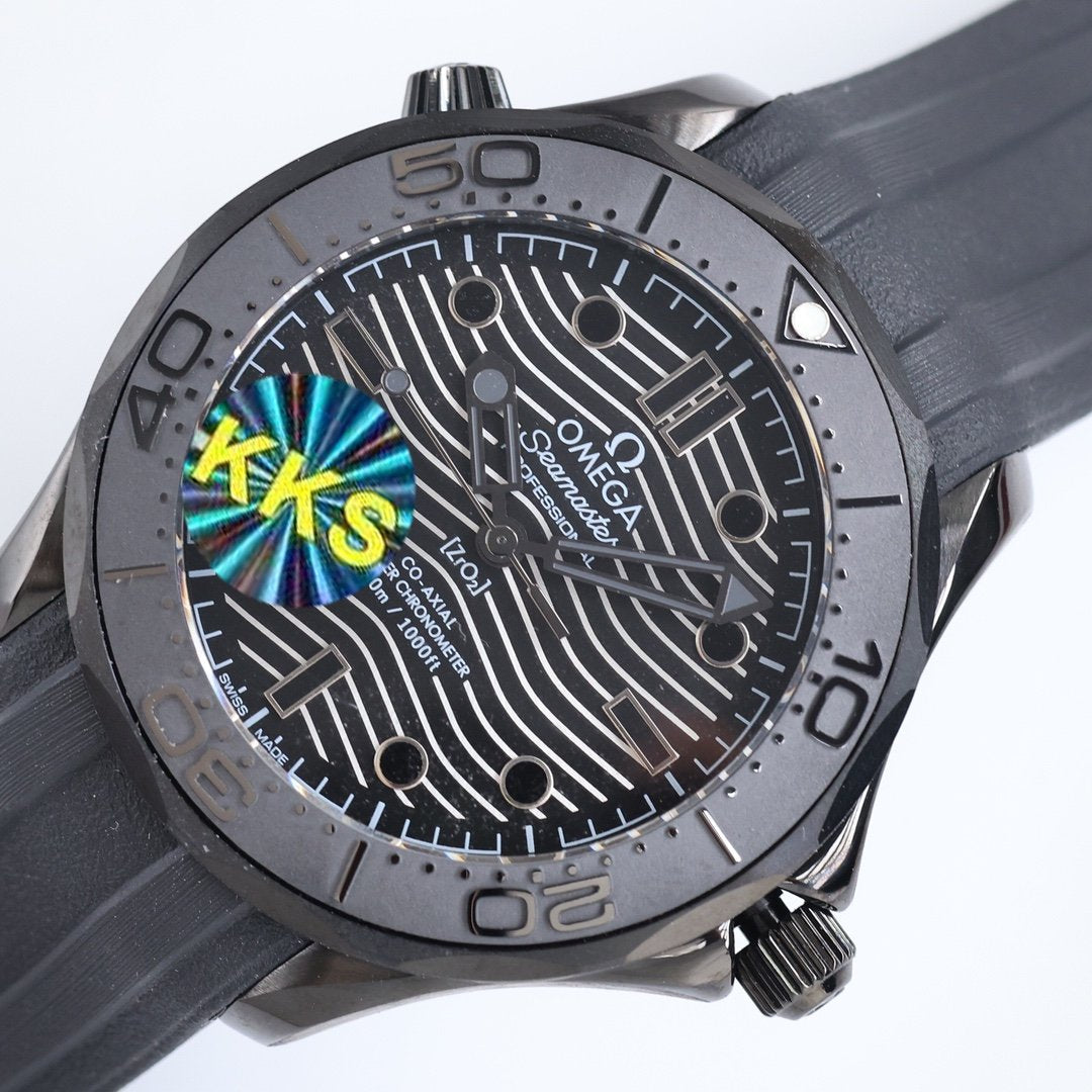 SEAMASTER DIVER 300M CO-AXIAL 42MM ALL BLACK
