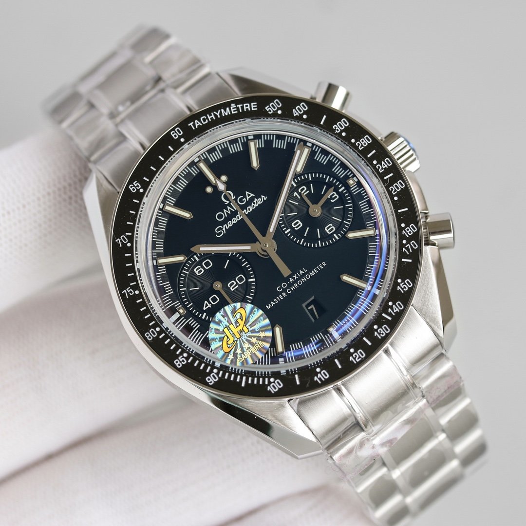 SPEEDMASTER RACING MASTER CHRONOMETER 44MM CERAMIC BLACK DIAL