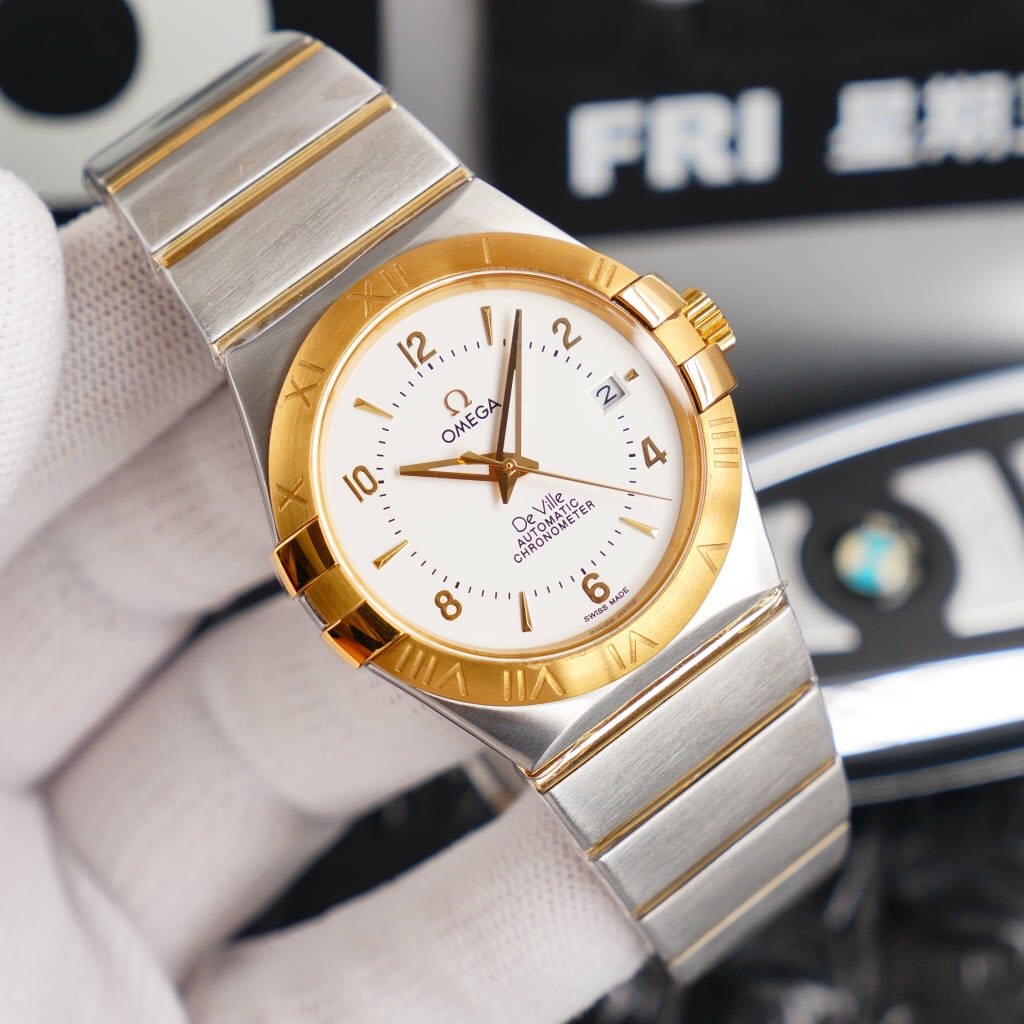 CONSTELLATION 38MM GOLD STEEL