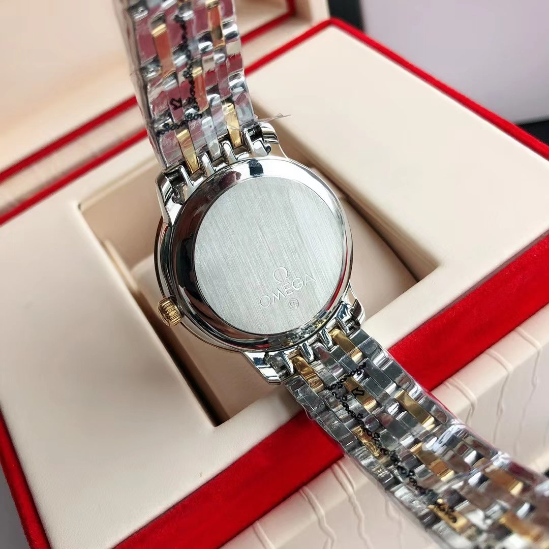 DE VILLE PRESTIGE 39.5 GOLD CASE YELLOW DIAL
