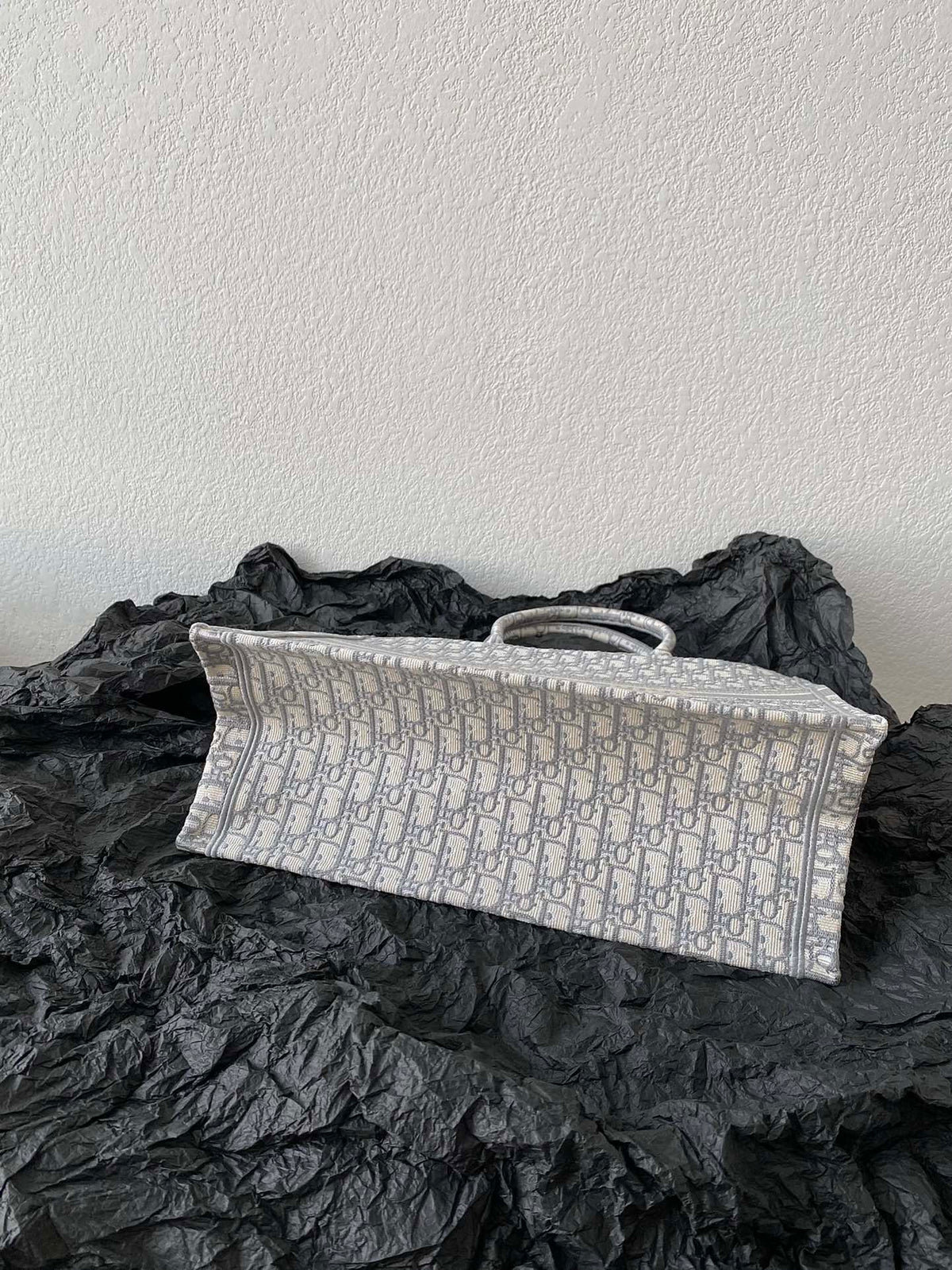 Large CD Book Tote 42cm Grey