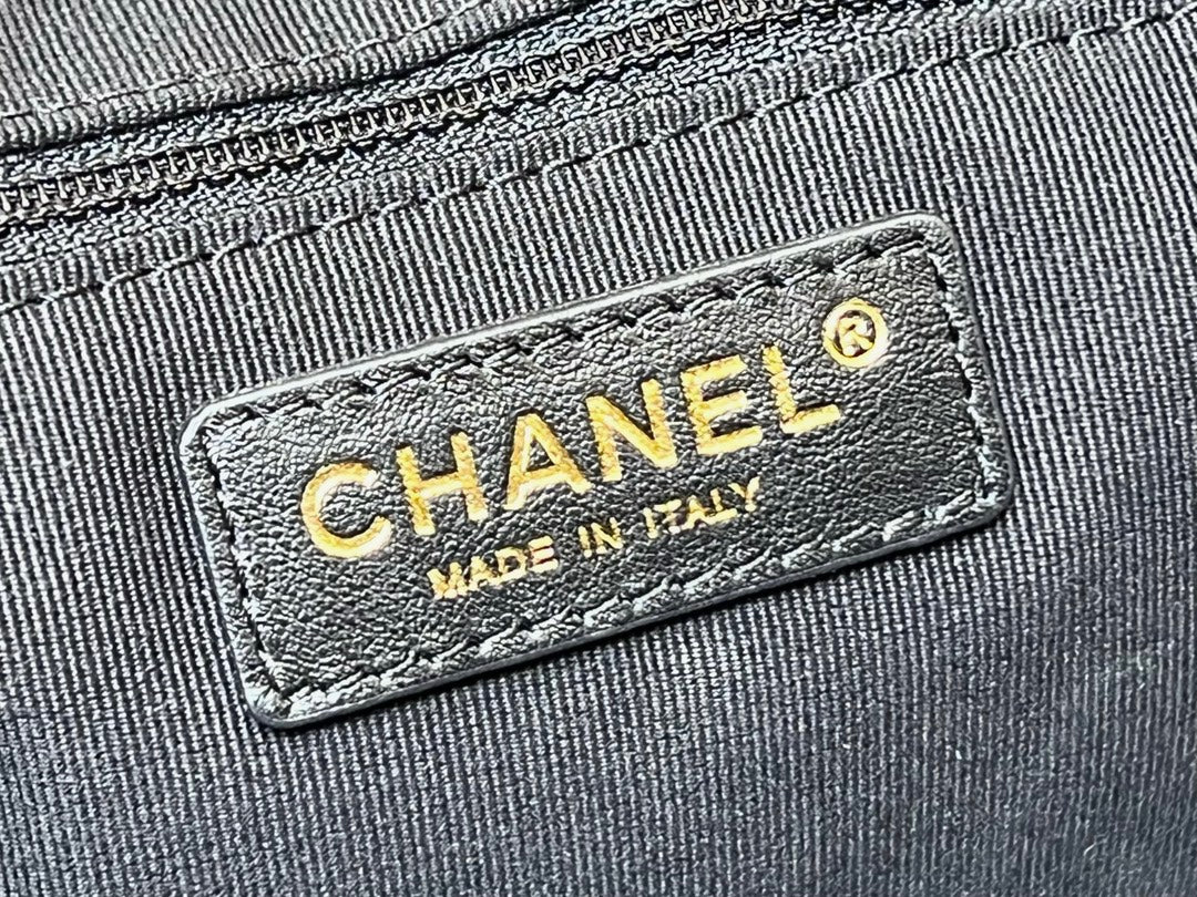 Chanel 2025 Bag Black Patent Leather