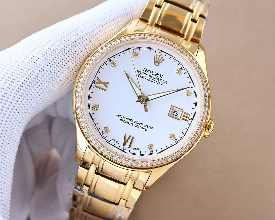 Rolex Datejust 40mm Gold Diamond