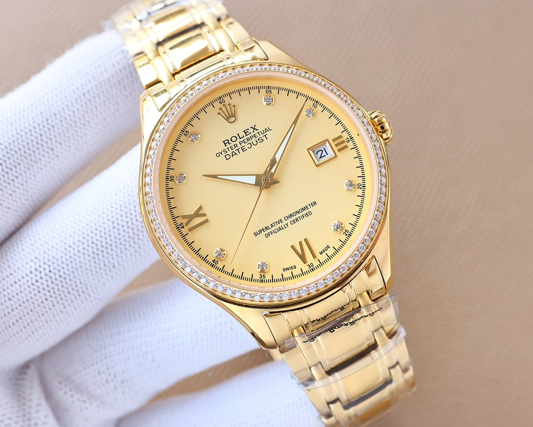 Rolex Datejust 40mm Gold Diamond