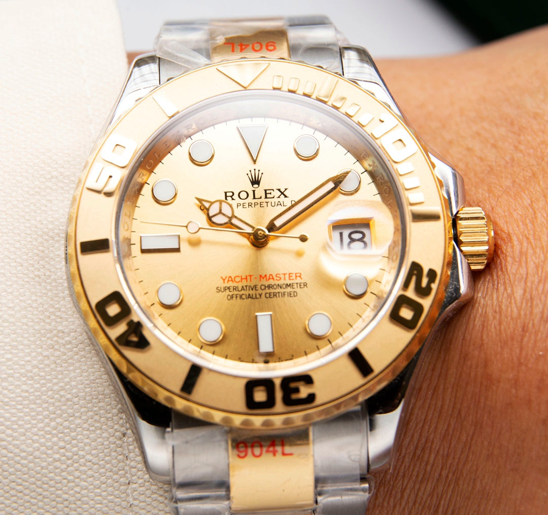 Rolex Yacht-Master 40mm Silver Gold