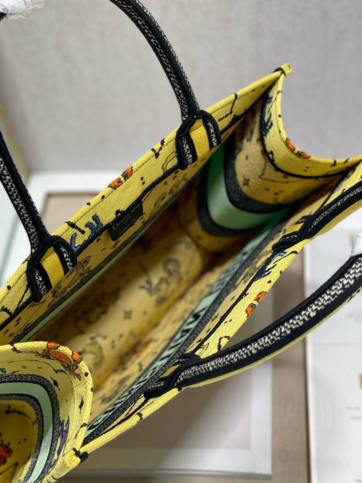 CD Tanabata Yellow Book Tote 36cm Bag Canvas 336543