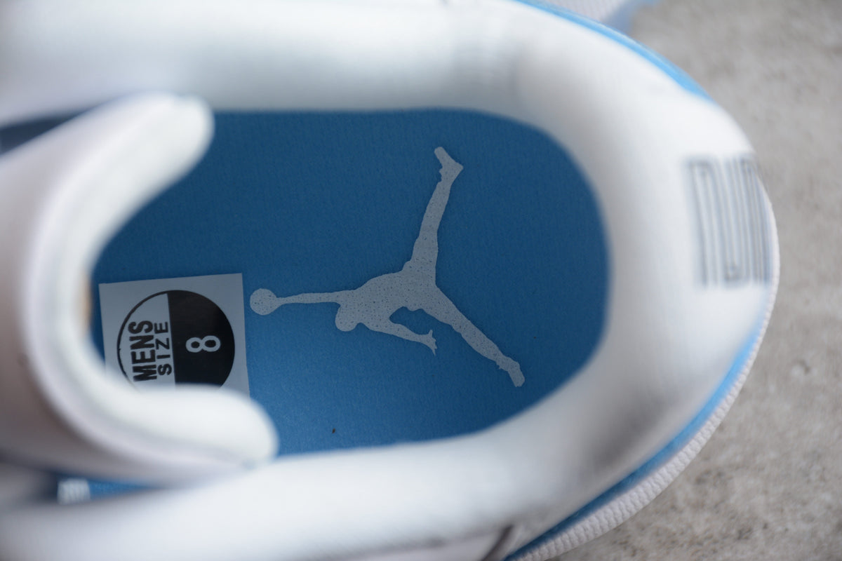 AJ 11 Low White & University Blue