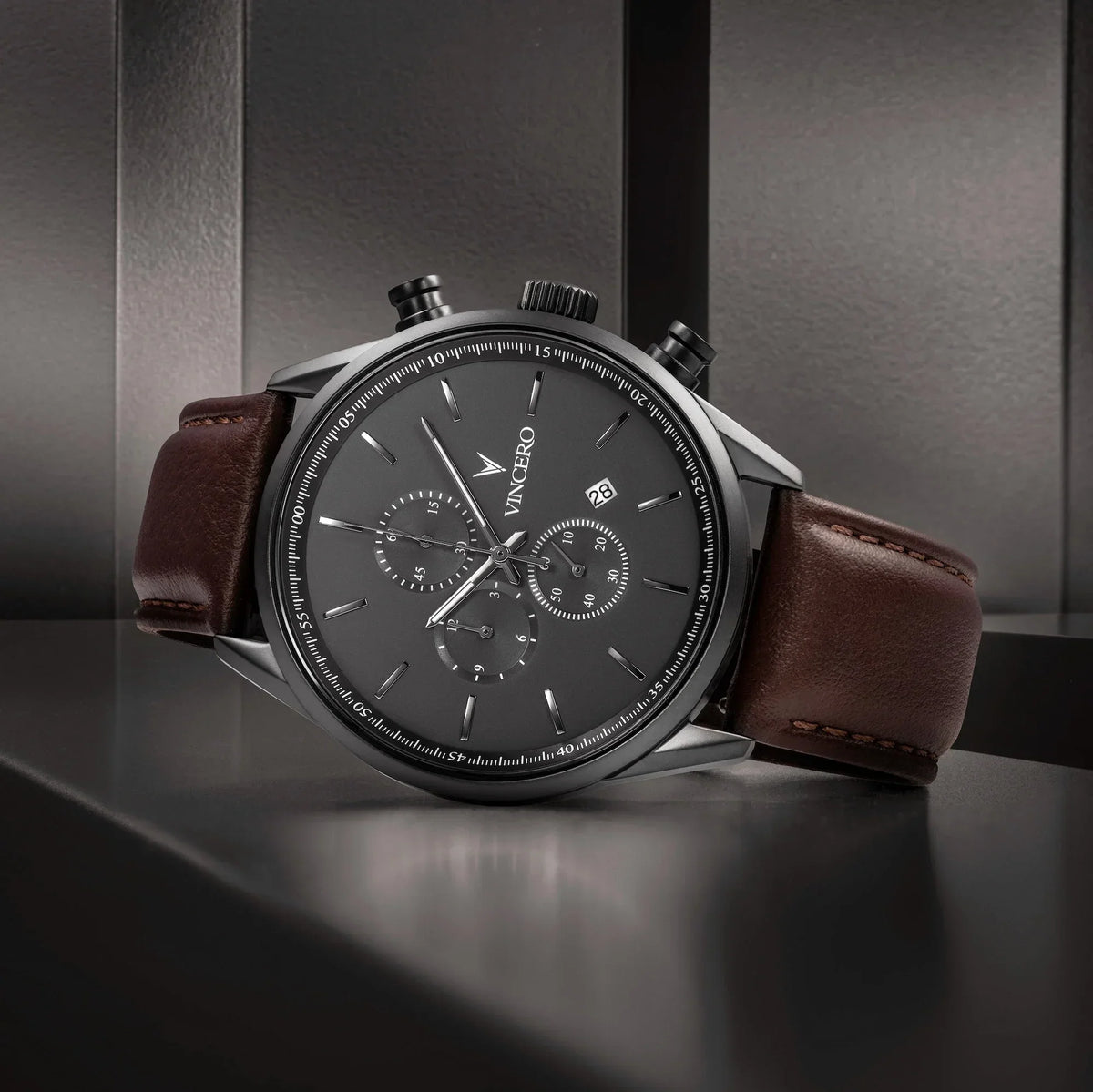 The Chrono S2 - Gunmetal/Walnut