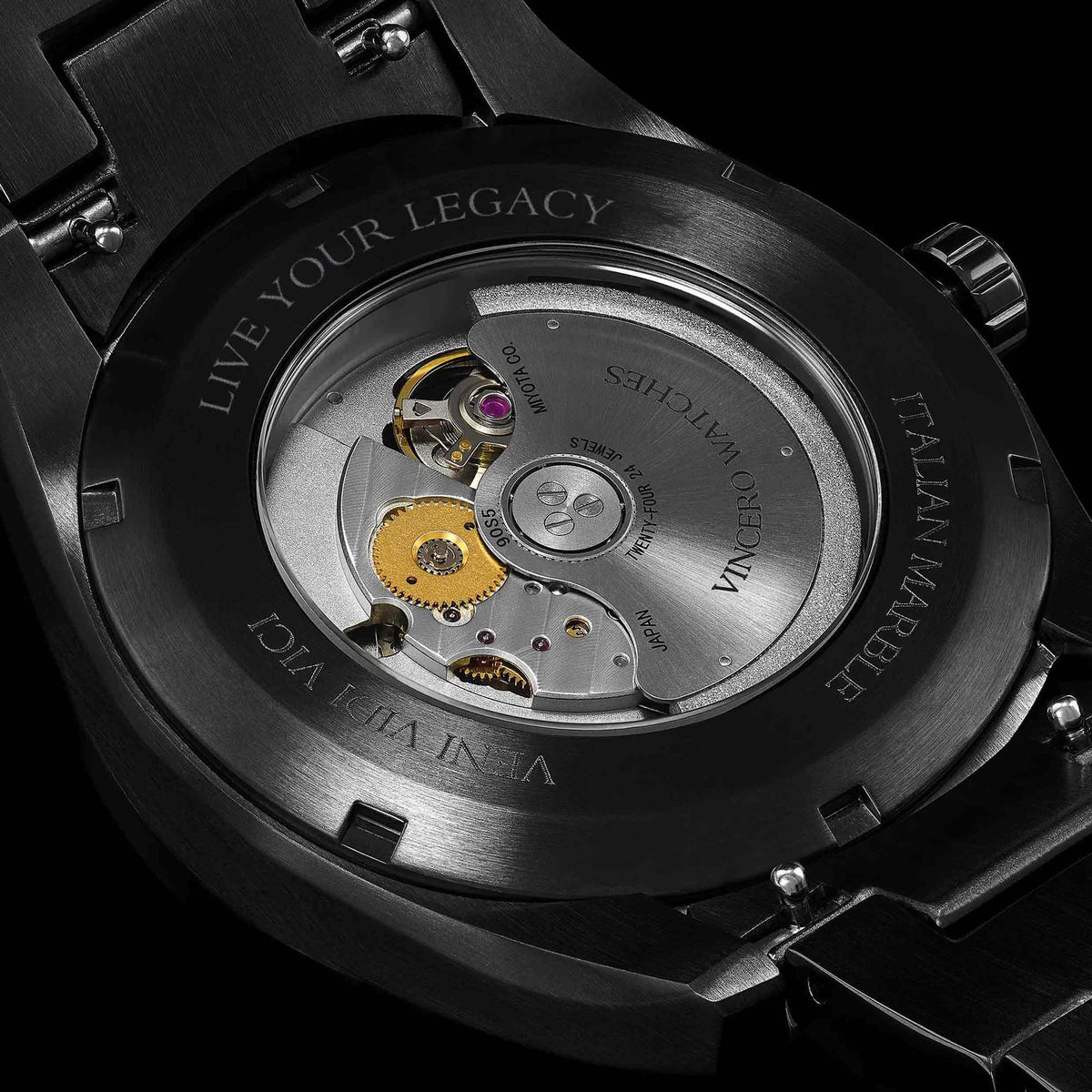 Marble Automatic - Black Verde