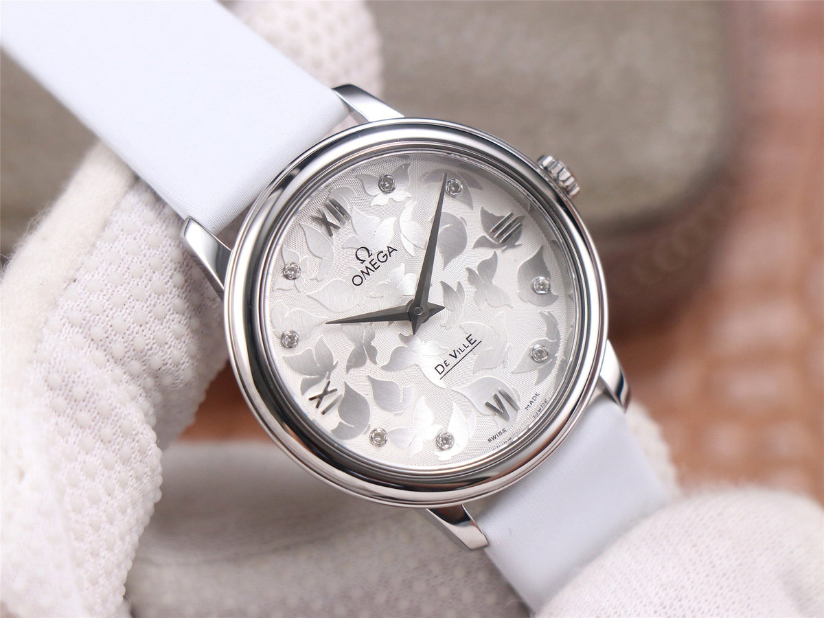 DE VILLE PRESTIGE 32 STEEL WHITE DIAL