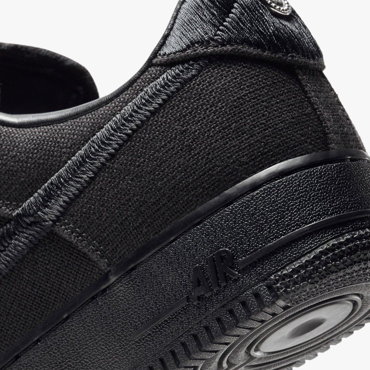 Nike x Stussy Air Force 1 Low Triple Black