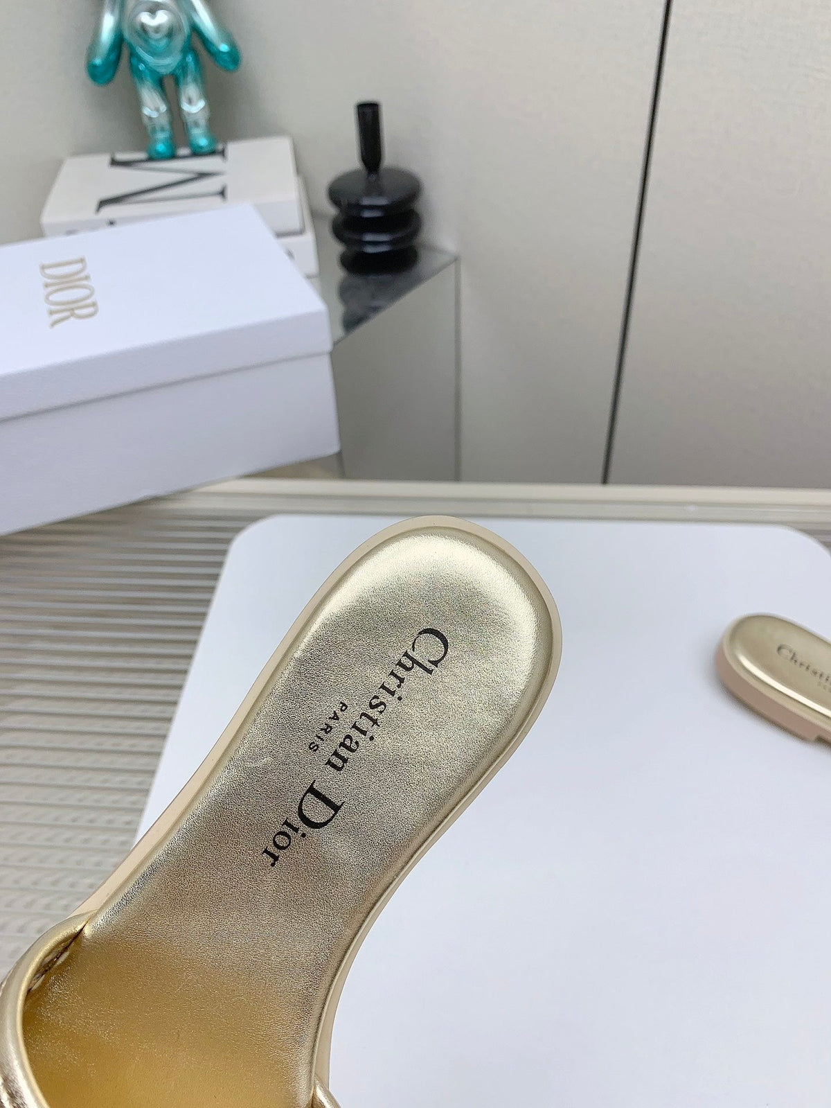 CD D-Lane Slide In Light Gold Cowhide 106285
