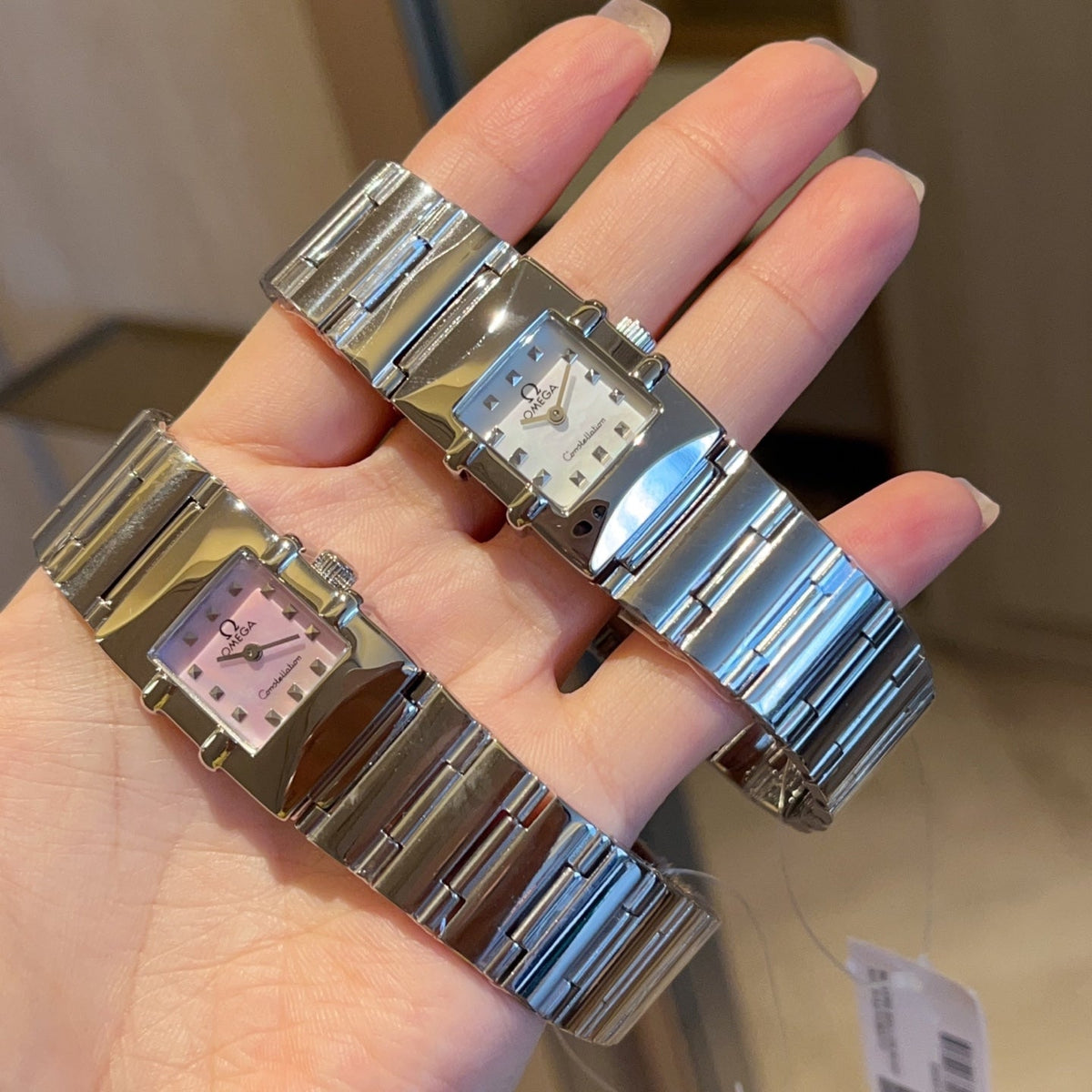 Omega Constellation 22mm Silver