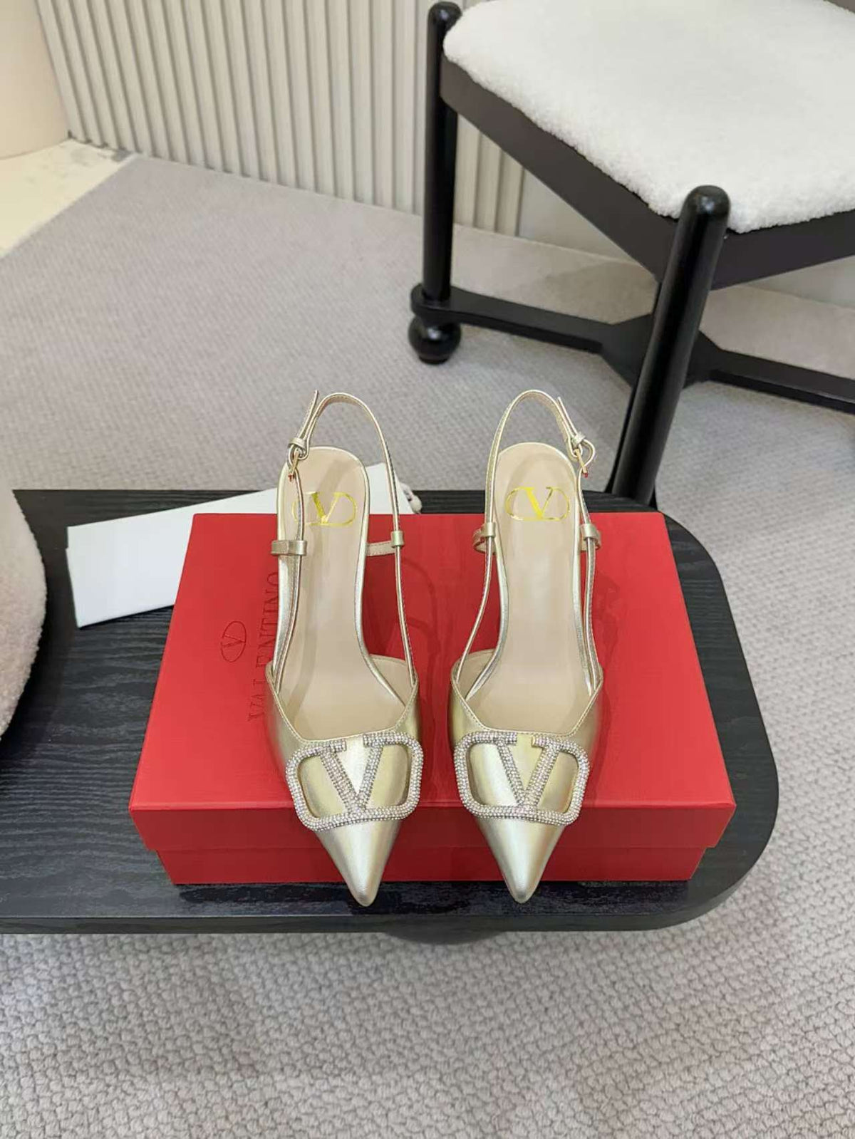 Valentino Slingback Pump High heels Sheepskin 239560