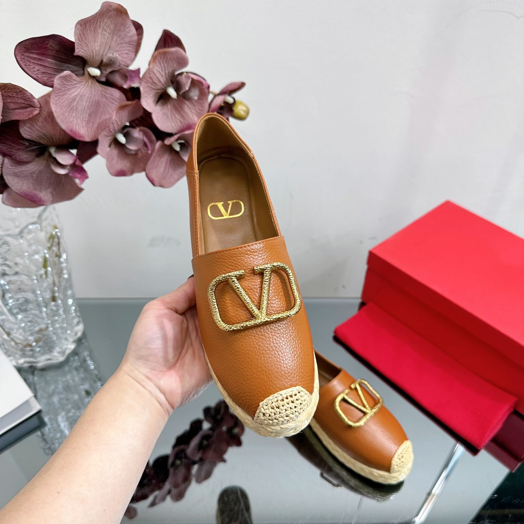 Vlogo Signature Loafer Brown Leather