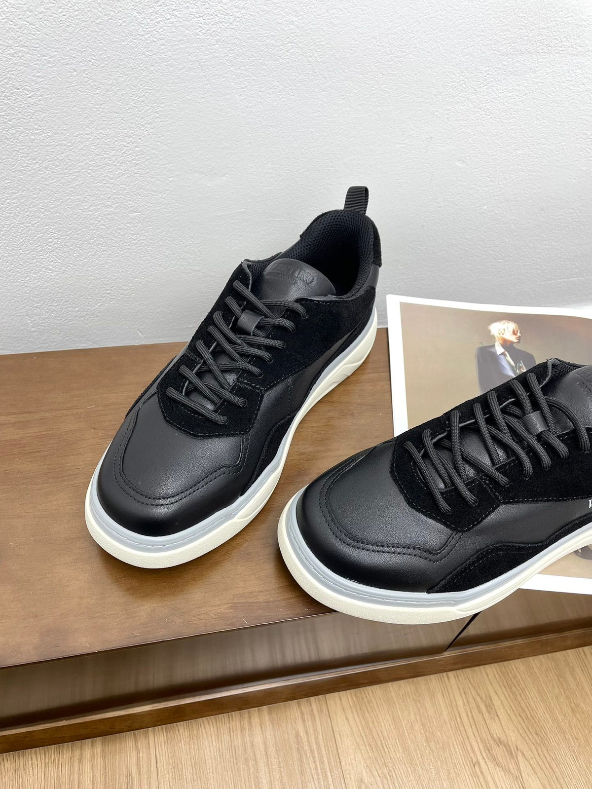 Gumboy Calfskin Sneaker Black 990115