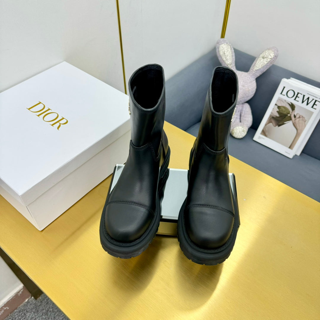 CD Ankle Boot In Plain Boots Cowhide 111762