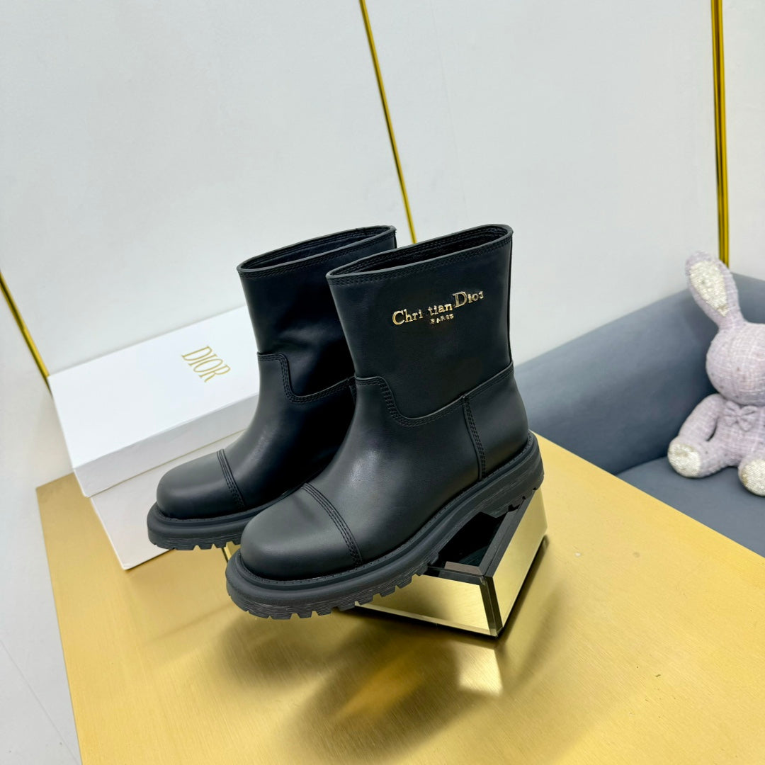 CD Ankle Boot In Plain Boots Cowhide 111762