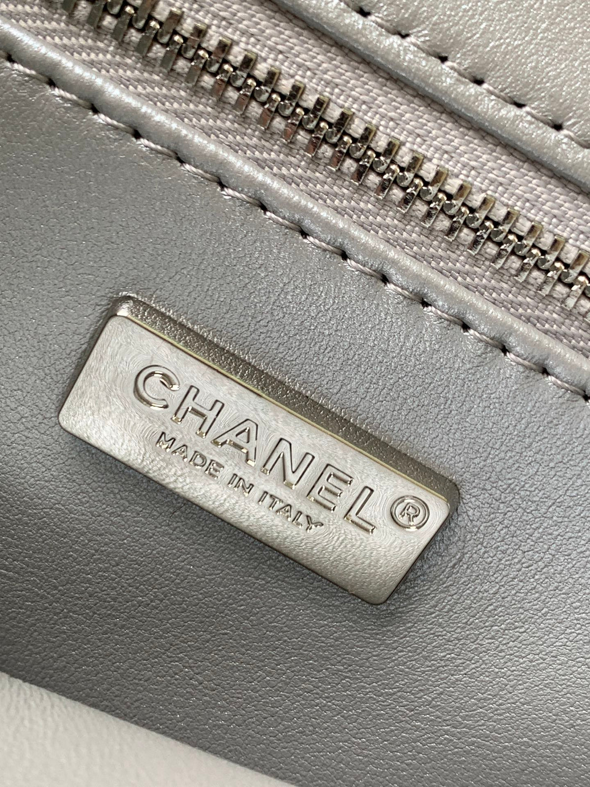 CC 2025 Flap Bag Black Silver Sequin 298201
