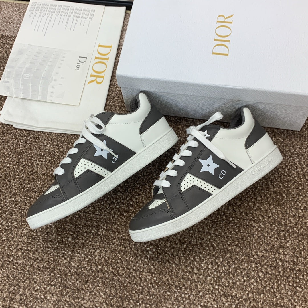 CD Star Sneaker Black Calfskin