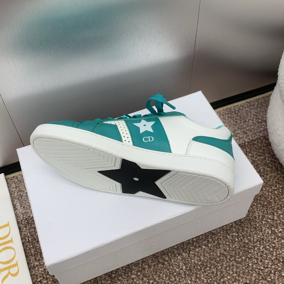 CD Star Sneaker Emerald Green Calfskin