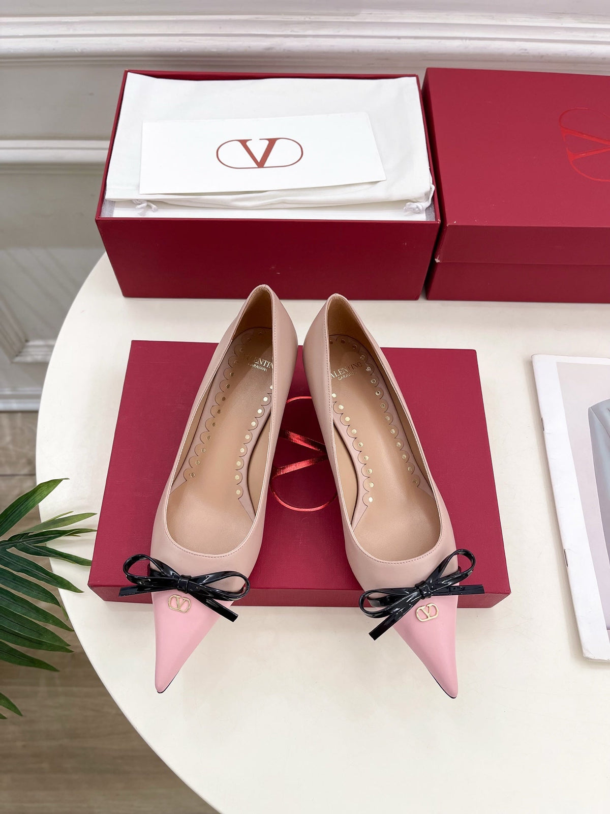 VT 25 Bepointy Pump 4.5cm Nude Pink Lambskin 325528