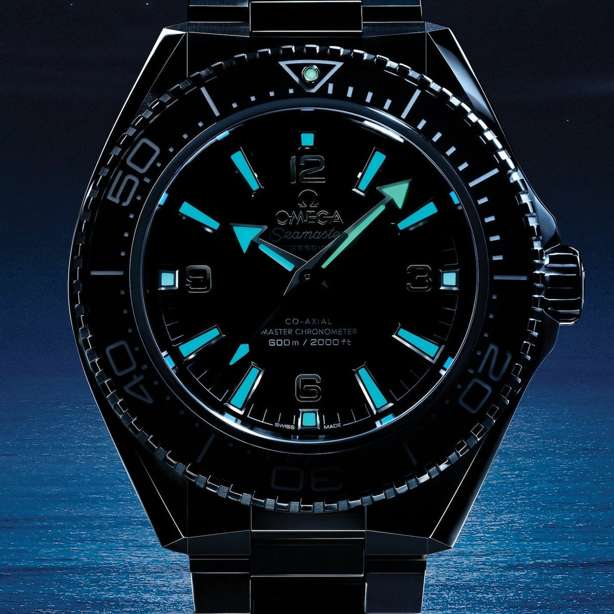 Seamaster Planet Ocean 600M 42mm - Black on Bracelet