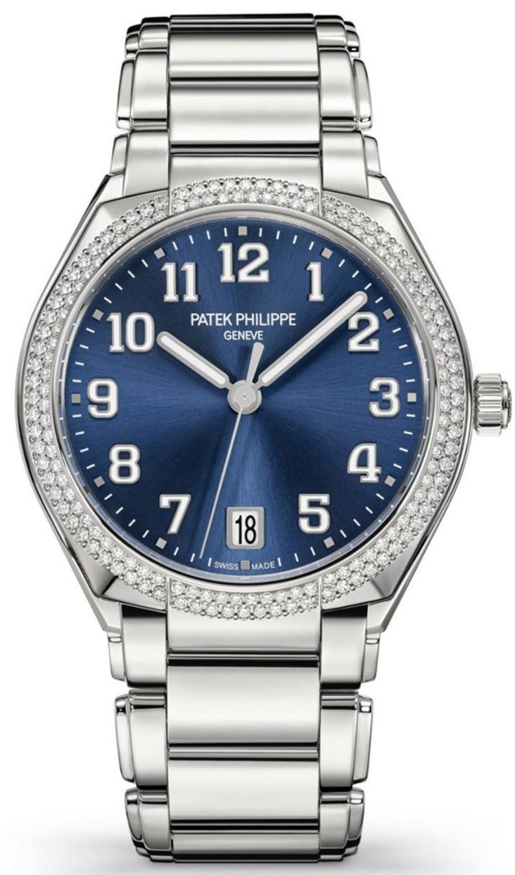 Patek Philippe Twenty~4 Automatic Round Watch Blue Dial Ladies 36mm - Ref# 7300 - 1200A-001