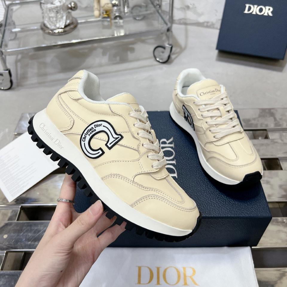 C'est Dior Sneaker 35mm Beige Cowhide