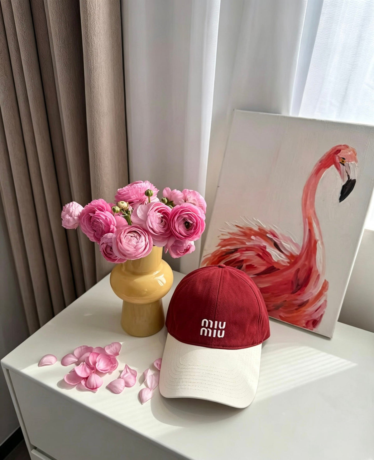MiuMiu Classic baseball cap