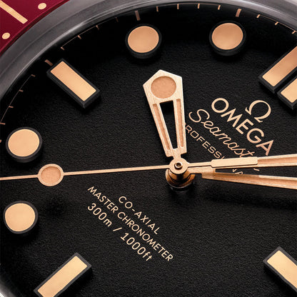Seamaster Diver 300M Bronze Gold 42mm - Black on Rubber Strap