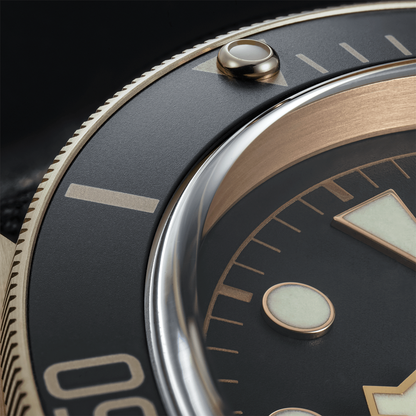 Black Bay Bronze 43mm - Slate Grey on Fabric Strap