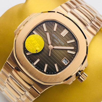 PATEK NAUTILUS 5711 ROSE GOLD BROWN DIAL