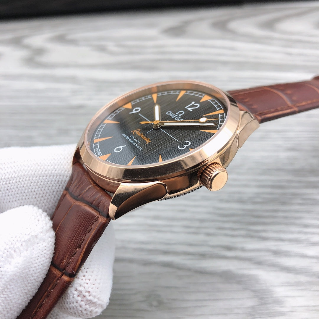SEAMASTER RAILMASTER 40 ROSE GOLD CASE CHRONOMETER