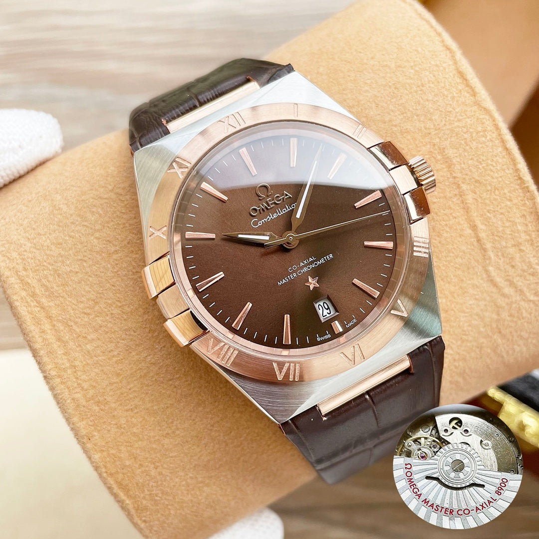 CONSTELLATION 39 MASTER COAXIAL STAINLESS STEEL LEATHER