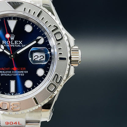 YACHT-MASTER 40 STAINLESS STEEL BLUE DIAL