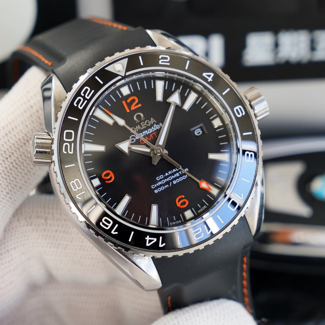SEAMASTER PLANET OCEAN 600 GMT STEEL CASE