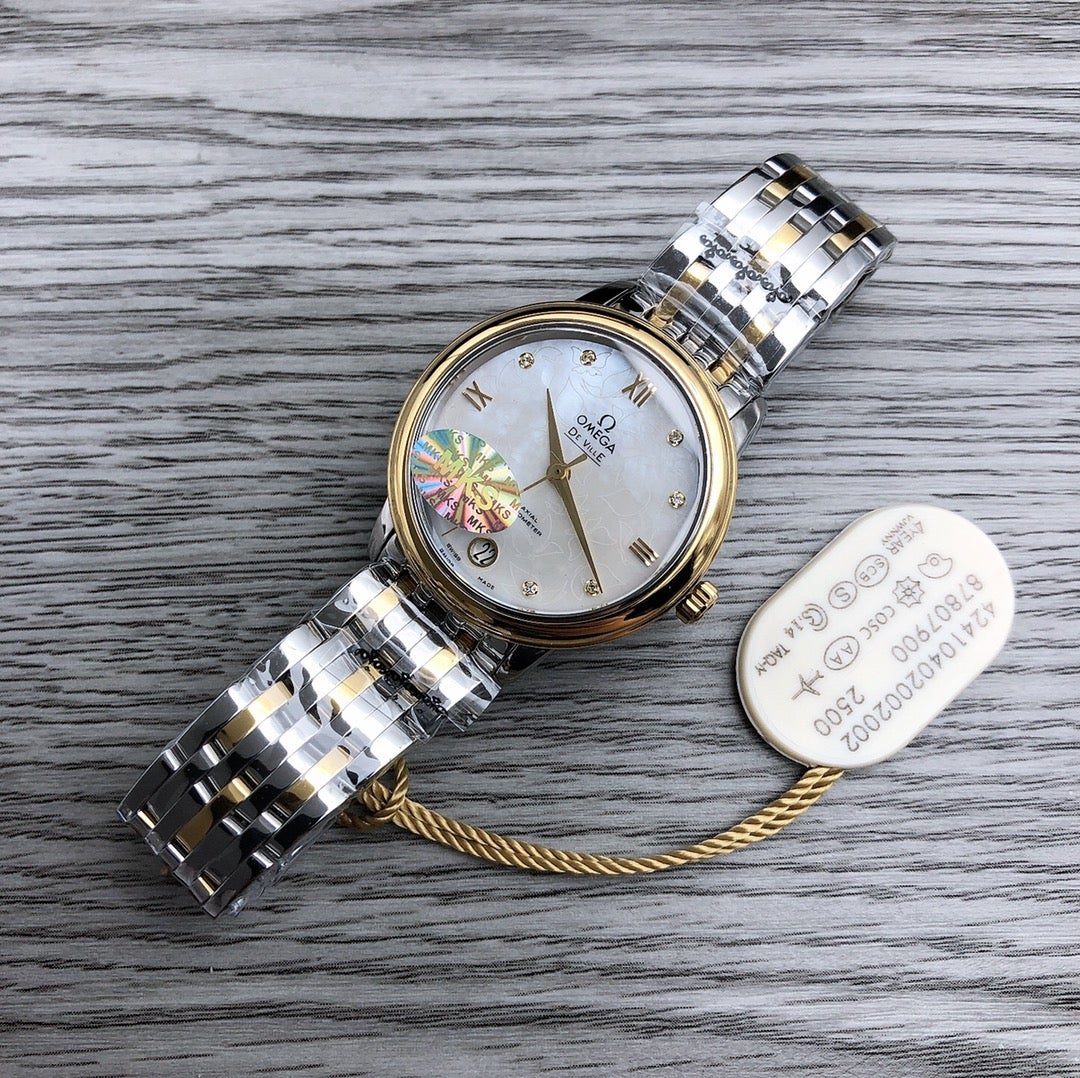 DE VILLE PRESTIGE CO-AXIAL 32.7MM MOP DIAL