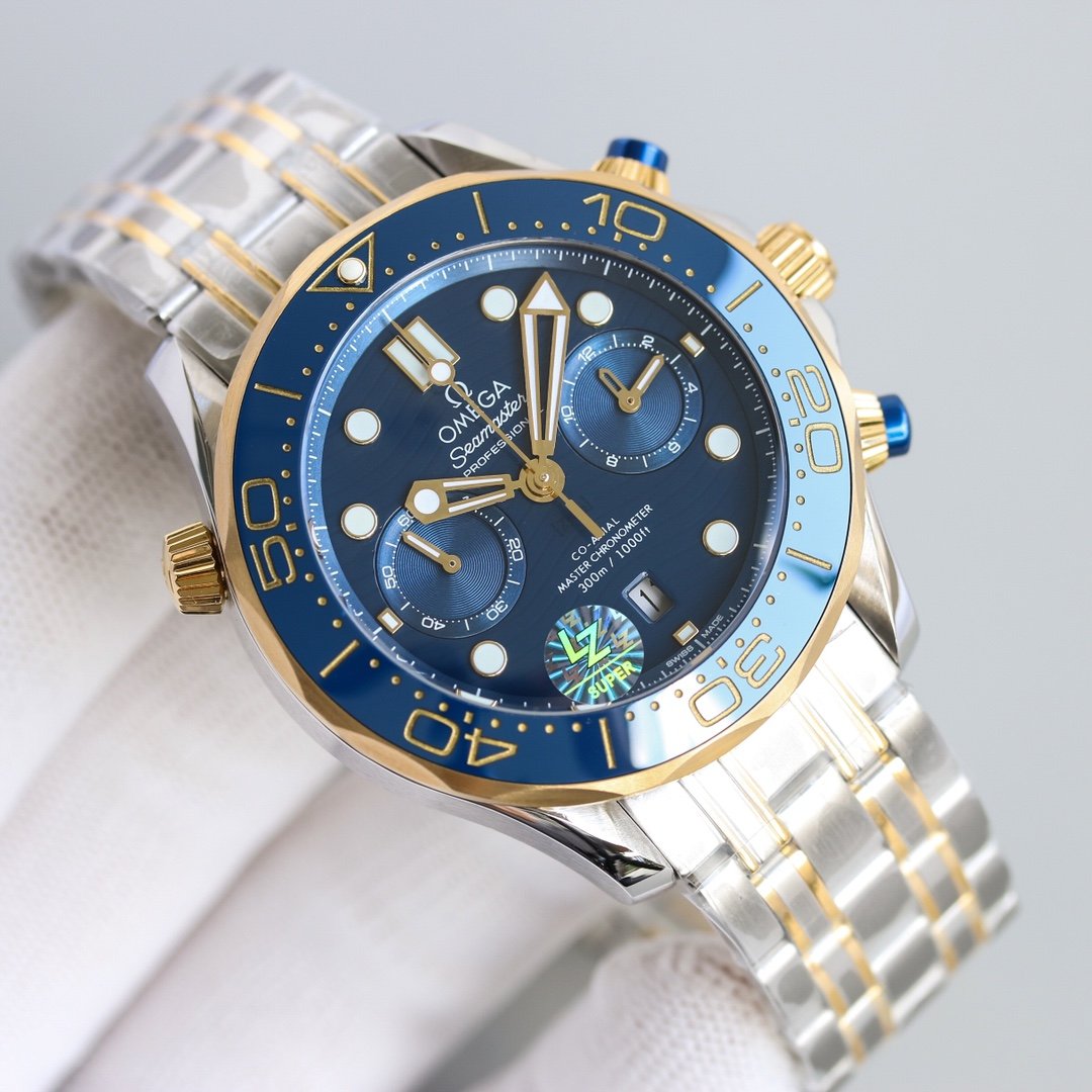 SEAMASTER DIVER 300M CHRONOGRAPH BLUE CERAMIC
