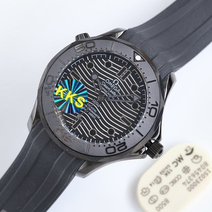 SEAMASTER DIVER 300M CO-AXIAL 42MM ALL BLACK