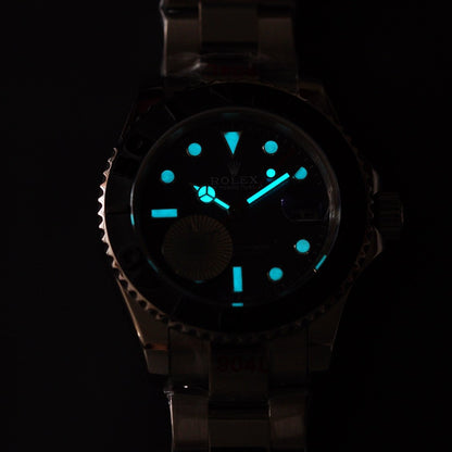 YACHT MASTER 40MM CERAMIC BEZEL BLUE DIAL