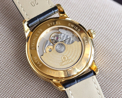 SEAMASTER GLOBEMASTER 40MM GOLD CASE ANNUAL CALENDAR