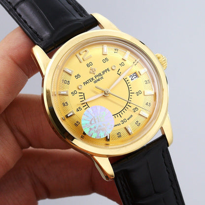 PATEK CALATRAVA 40MM DATE GOLD CASE