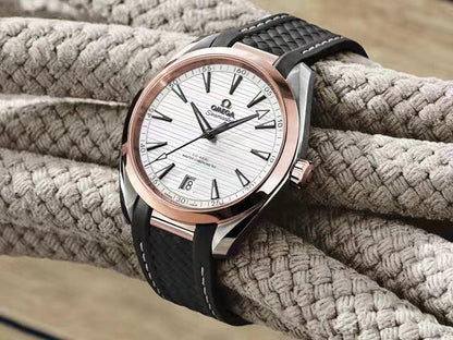 SEAMASTER AQUA TERRA 150 ROSE GOLD CASE BLACK DIAL