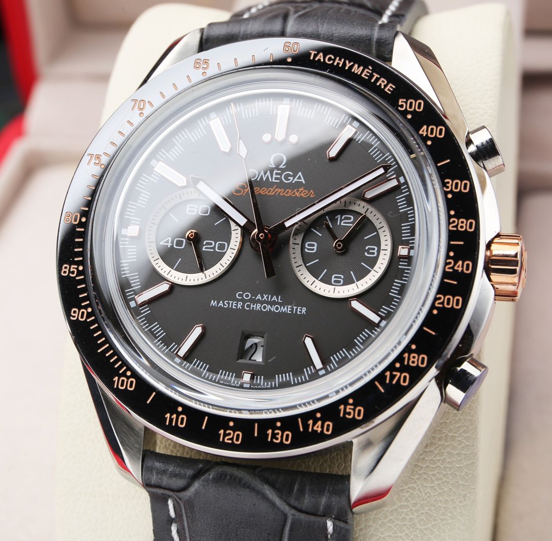 SPEEDMASTER CHRONO 42MM LEATHER