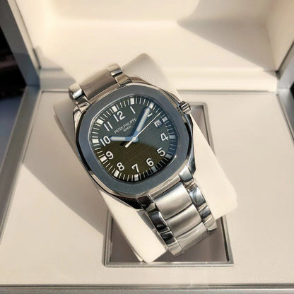 AQUANAUT STAINLESS STEEL KHAKI DIAL