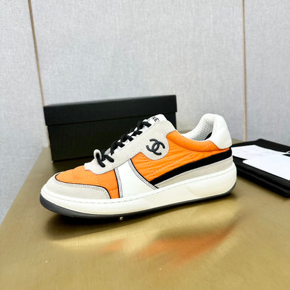 CC 26 Casual Panda Sneakers Orange in Nylon 815937