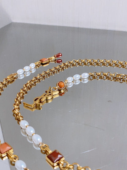 YSL Waist Belt Chain Model 215216